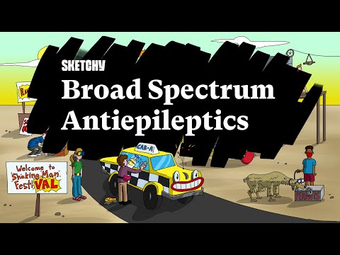 Broad-Spectrum Antiepileptics: Uses & Side Effects (Part 1) | Sketchy Medical | USMLE Step 1
