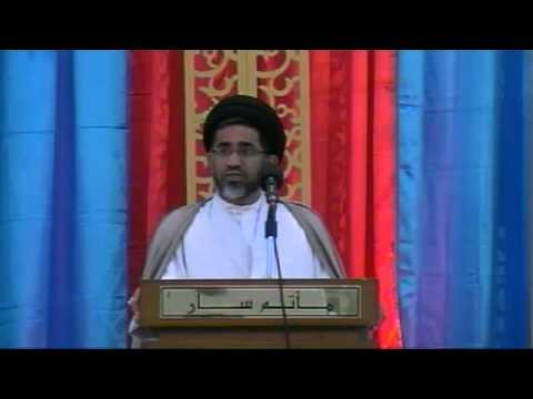 ⁣كلمة سماحة السيد مجيد المشعل بإحتفال مولد الإمام الحسين (ع) بمأتم سار 1-6-2014