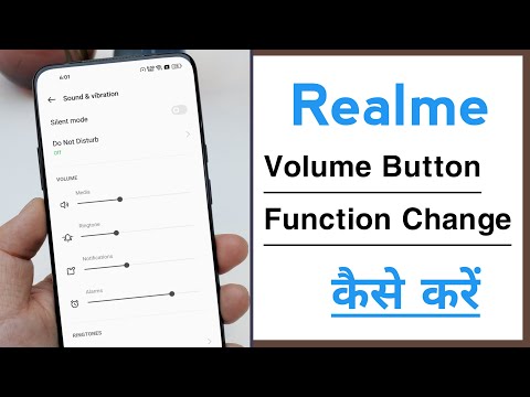 How To Change Volume Button Function in Realme Phone