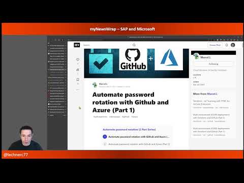 myNewsWrap – SAP and Microsoft (Episode 69)