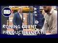 Koning opent productielocatie voor coronatestkits in Winschoten | NU.nl