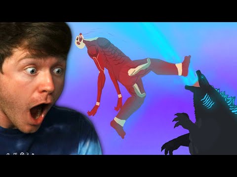 Reacting to GODZILLA vs ATTACK ON TITAN! (Animation)