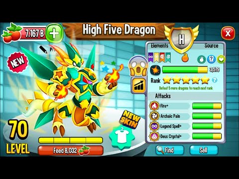 Dragon City: High Five Dragon, NEW HEROIC | EXCLUSIVE DRAGON 2023 😱