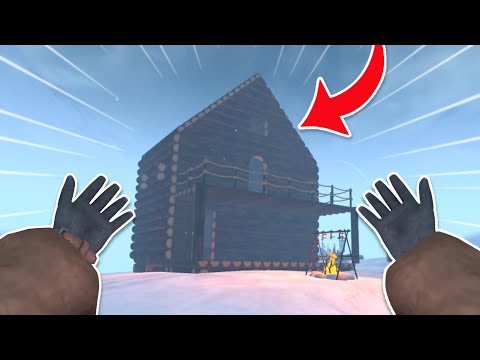 I BUILT THE BEST HOUSE in FROST SURVIVAL VR