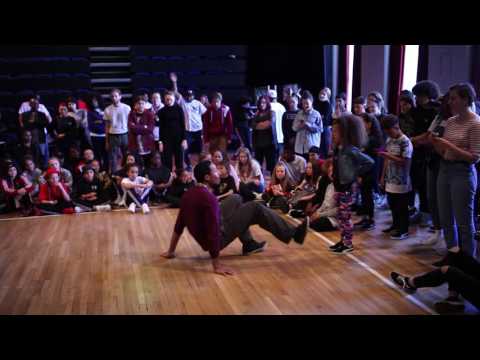 M.S.B 4 - Popping Prelims - Ryan VS Maya