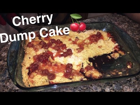 How to Make: Cherry Dump Cake TUTORIAL