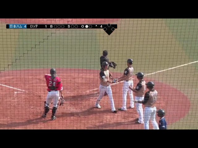 【ファーム】打った瞬間‼ ファイターズ・太田がライトスタンドへの勝ち越し3ランホームラン‼ 2018/9/17 M-F(ファーム)