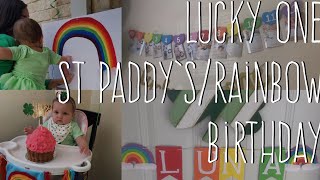 Lucky One: St Paddy’s /Rainbow Birthday Party