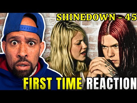Rapper FIRST time REACTION to Shinedown - 45!! This is a POETIC PAINTING of PAIN,, Sheesh....