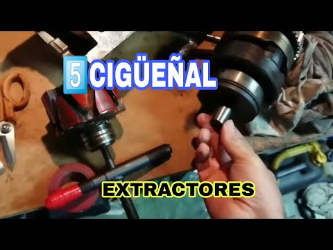5️⃣ CIGÜEÑAL Suzuki GT 750 | EXTRACTOR de Rotor y Engranajes. Preparar para reparar. Pesar y enviar