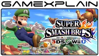 Luigi in Super Smash Bros Wii U 3DS - Screenshot Slideshow