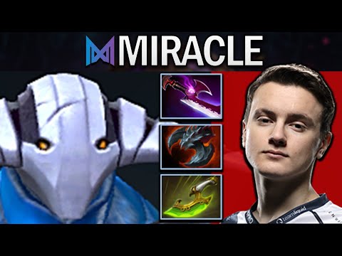 Sven Dota 2 Gameplay Nigma.Miracle with 24 Kills and Echo Saber