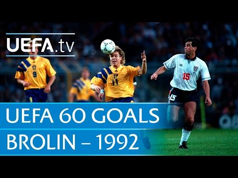 Tomas Brolin v England, 1992: 60 Great UEFA Goals