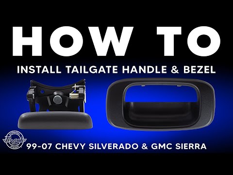 Brock Supply - 99-07 Silverado & Sierra Tailgate Handle and Bezel