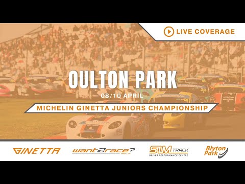 2023 Michelin Ginetta Junior championship – Round 2 – Live from Oulton Park