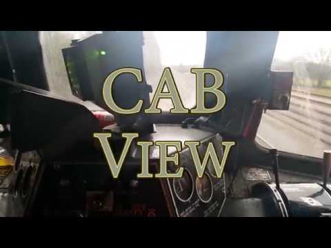 Iarnród Éireann 071 Class / EMD JT22CW Locomotive 075 cab view