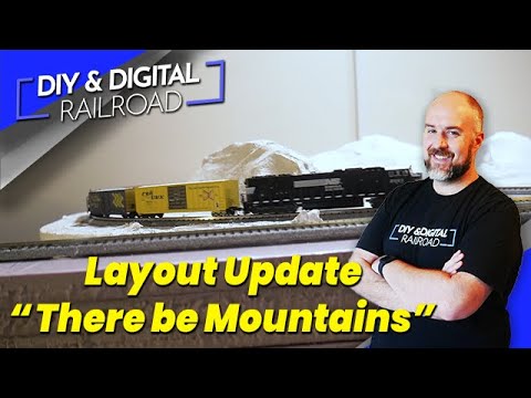 Building Mountains on my Model Railroad