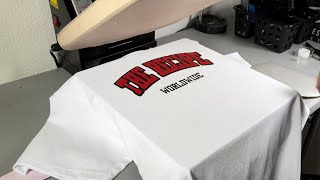 How To Design T Shirts In Cricut Design Space + How To Apply HTV using a heat press (FULL GUIDE)