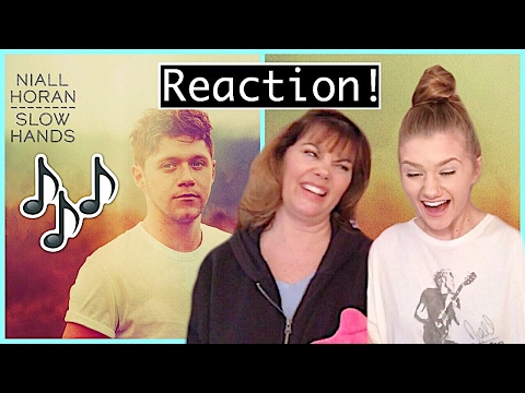MOM AND DAUGHTER REACT TO SLOW HANDS BY NIALL HORAN! Video