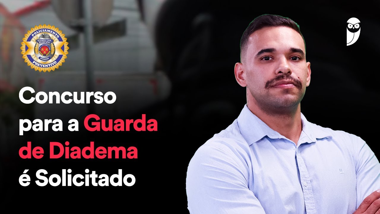 Concurso GCM de Diadema SP - 2025 - Prof. Murilo Marques