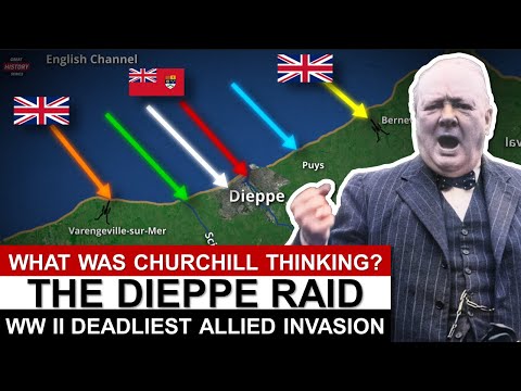 The DIEPPE Raid EXPLAINED with animated maps.