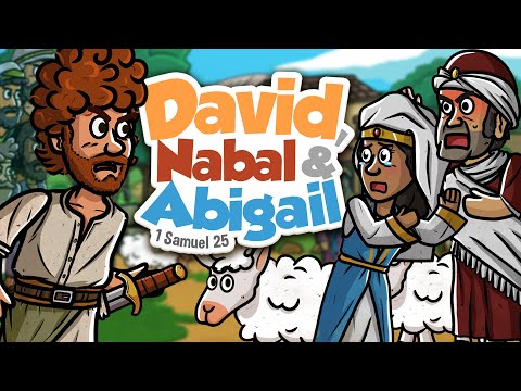 David, Nabal and Abigail ⚔️🌿 | A Wise Woman 🙏 | Bible Story | My First Bible | 61