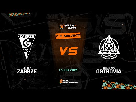 II mecz o 3. miejsce: Górnik Zabrze - Rebud KPR Ostrovia  [SKRÓT]
