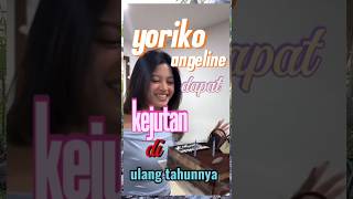 Download lagu yoriko angeline gets a surprise on her birthday #yorikoangeline #ashaassuncao #shortvideo #viralv... mp3