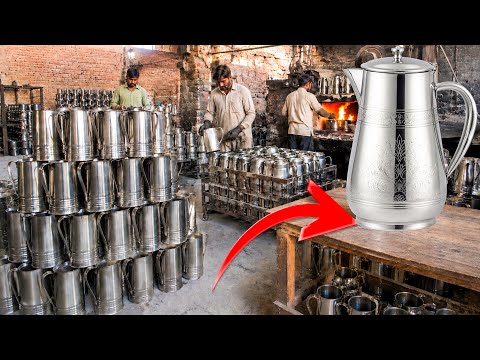 How Stainless Steel  Water Jugs Are Made | Incredible Factory Process