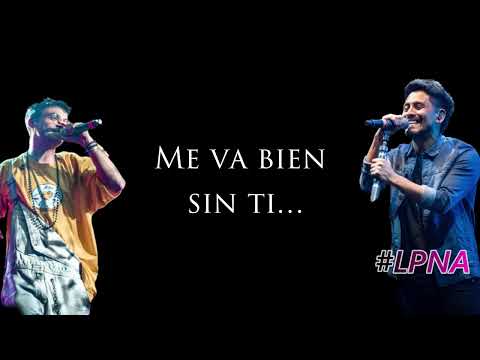 LA KONGA FT MARAMA - ME VA BIEN SIN TI - LETRA #LPNA