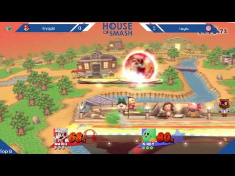 HoS35 - Bryggiz (Mario) VS Legic (Kirby) - WQF - Smash 4
