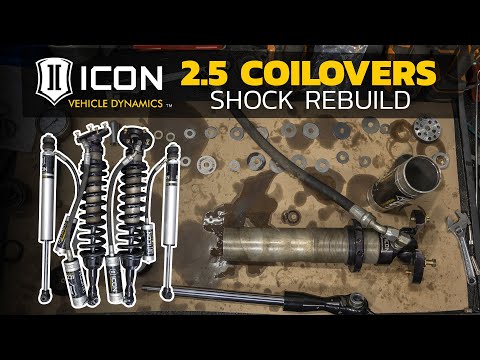 Reservoir Rebuild: Icon Vehicle Dynamics 2.5\" Shock Service