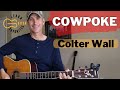 Cowpoke Colter Wall Guitar Lesson EASY COUNTRY