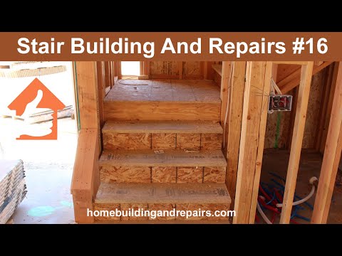 Stair Building And Construction Education Video Series Collection - Part 16