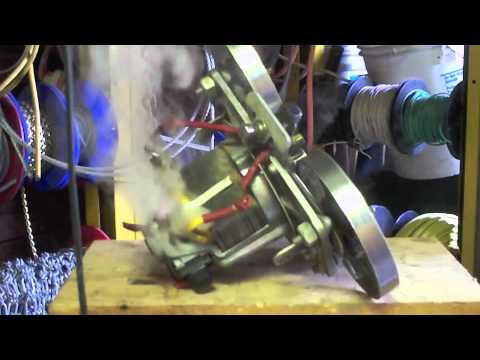 Floor Buffer Motor Melt Down