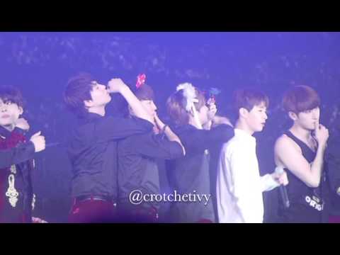 150110 SS6BKK Day 1 EunHae 'fighting' + Speaking English + Thumb Kiss♡