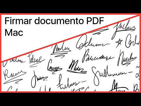 Cómo firmar electrónicamente un PDF usando Preview en Mac