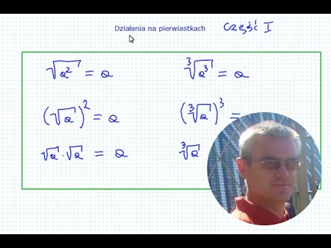 Działania na pierwiastkach - Matematyka Szkoła Podstawowa i Gimnazjum