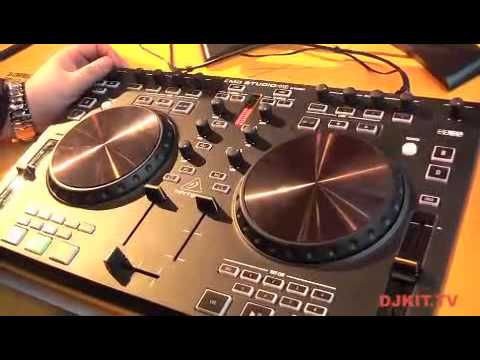 Behringer CMD STUDIO 4A 4-Deck DJ MIDI Controller @ musikmesse 2012 with DJKit.tv