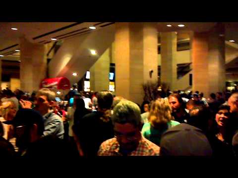 Hotel lobby after party