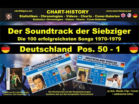 Top-Hits Deutschland 1970-1979 Pos. 50-1