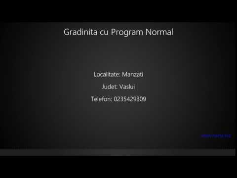 Gradinita cu Program Normal Manzati