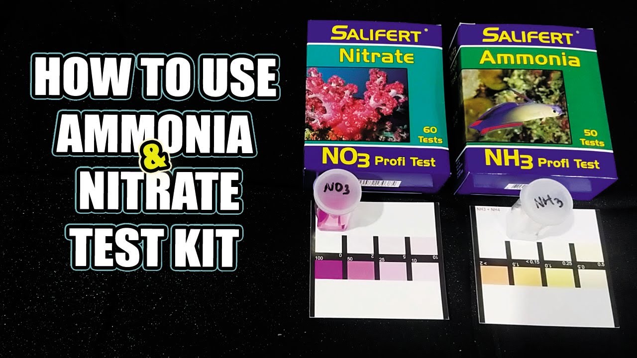 CARA MENGGUNAKAN TEST KIT AMMONIA & NITRATE | SALIFERT TEST KIT