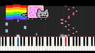 Nyan Cat (Piano Tutorial)