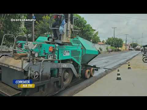 SERVIÇO DE ASFALTAMENTO CHEGA A RUA GONÇALVES DIAS