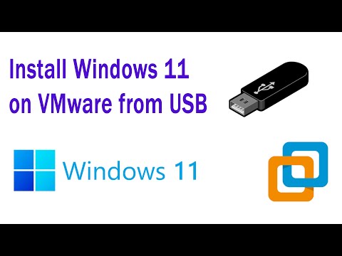 Install Windows 11 on VMware Workstation from USB