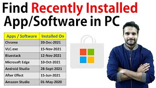 The Ultimate Guide to Find and Uninstall Recently Installed Apps/Software in Windows PC