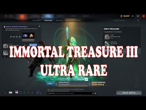 DOTA 2 THE INTERNATIONAL 2019 IMMORTAL TREASURE III OPENING