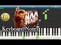 Naa Ready Song Keyboard Notes Anirudh Thalapathy Vijay Lokesh Kanagaraj Leo