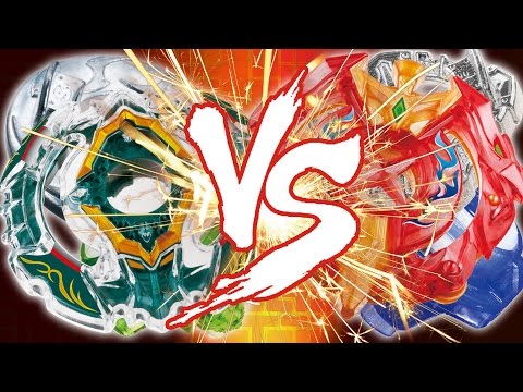 Yggdrasil Spread Needle VS Xcalibur Force Quake - BATALHA BEYBLADE BURST!!
